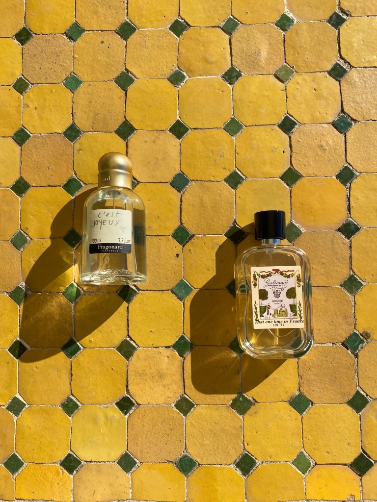 Fragonard perfume making class, Galimard perfume making class